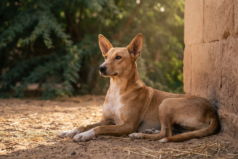 De Baladi-hond: de eigen hond van Egypte, en hoe je een vacht verzorgt die voor dit klimaat is gemaakt